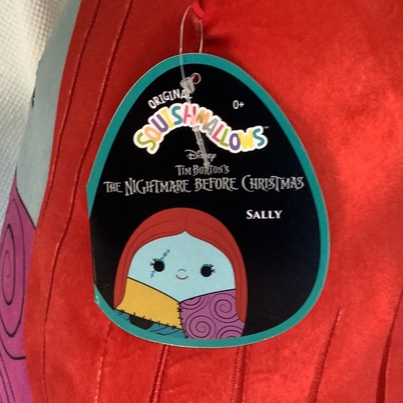 Disney Squishmallows Sally Patchwork Plush Nightmare‎ Before Christmas 12in NWT - Picture 8 of 15